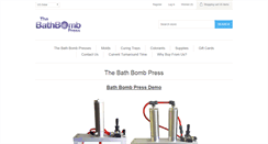 Desktop Screenshot of bathbombpress.com